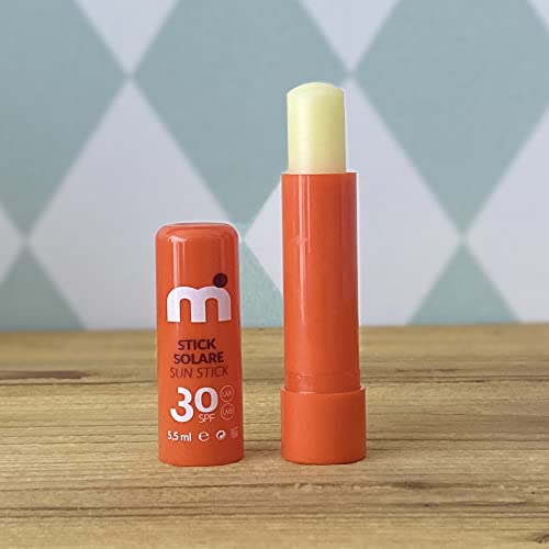 Lip Stick SPF 30, natural-Um bastão de sol fácil de usar, ideal para lábios e áreas sensíveis. Extremamente hidratante e com um amplo filtros solares de amplo espectro, é fotoestável e transparente.