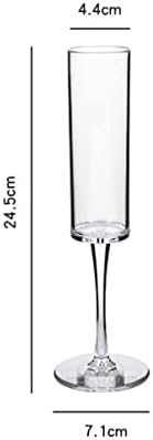 Bestonzon 2 PCs ML Drinkwares Prove de dispensa Longa altura de vidro de vidro de vidro bebendo Vinho Copo à prova