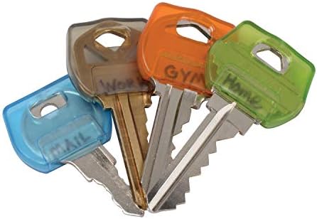 NITE IZE Identikey Capas + clipes de chave S-biner, write-on Universal Key Capas para identificação de chave rápida
