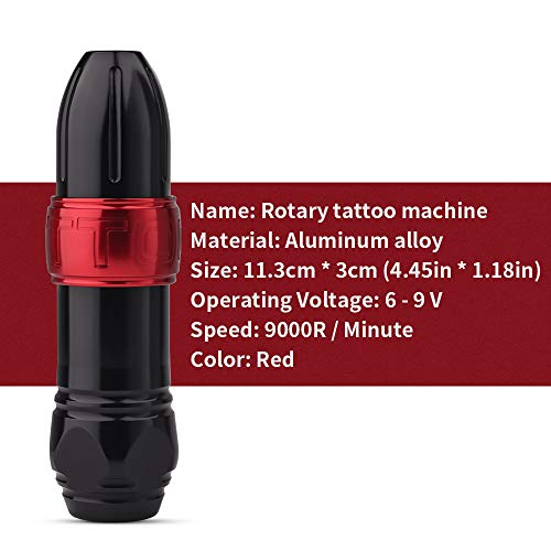 Máquina de tatuagem rotativa - máquina de tatuagem LQ para shader e revestimento e coloração com