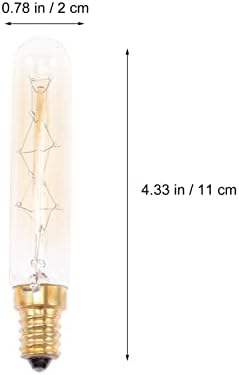 Uonlytech 2pcs Bulbos de cozinha doméstica Luzes da sala decorativa Lâmpada de lâmpada LED E SUBSTITUIÇÃO