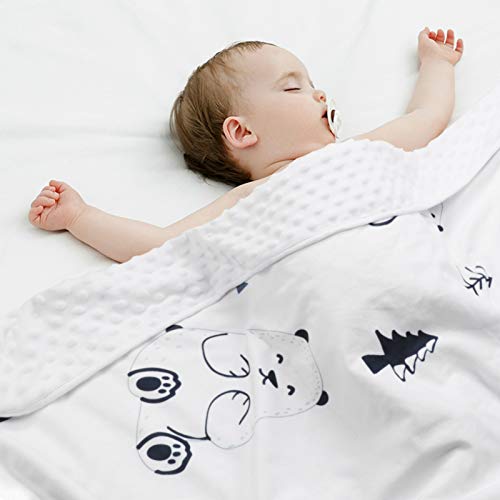 YooFoss Baby Blanket Super Minky Minky Swaddle Cuddle Planta com suporte de cachorro de luxuos Planto de recebimento