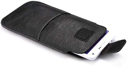 Coldre de celular de couro Szcinsen PU para Samsung Galaxy S21 5G, A50S, A20, A10, A10S, A50, A31, nota 9,8, pacote de cintura para homens, estojo de transporte de cinto