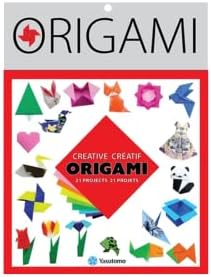 Yasutomo Origami Criativo Yasutomo Origami Kit 21 Projetos 60 folhas