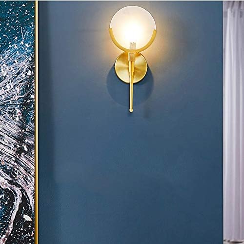 Jydqm moderno criativo cobre lâmpada de parede sala de estar quarto de cabeceira de cabeceira lâmpadas
