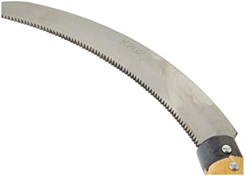 Zenport K202 Harvest Sickle/Berry Knife, alça entalhada, lâmina serrilhada curva de 6,5 polegadas