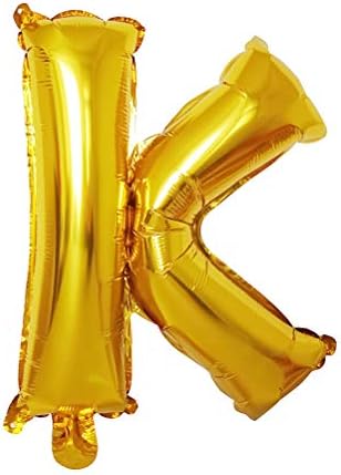 AMOSFUN 16 polegadas de decoração anti-pandêmica de alumínio Balão de balão de balão Covid Balloon Golden Party Supplies