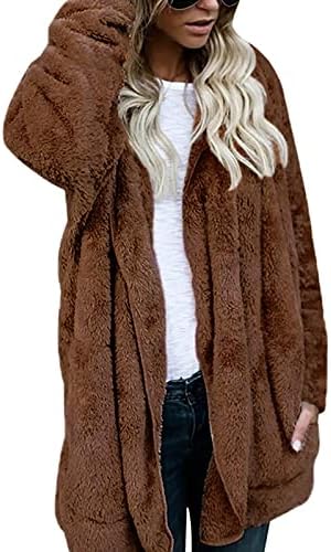 HZMSYQ MAIL FAMENS CASual casaco quente jaqueta de casaco de inverno sólido lojas de botão de botão longa e