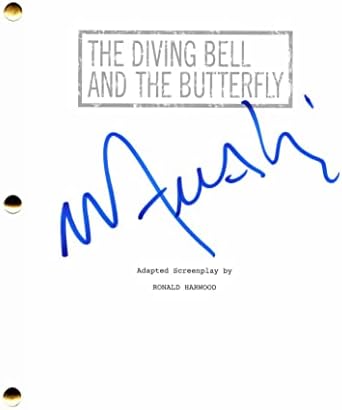 Mathieu Amalric assinou autógrafo The Driving Bell e The Butterfly Full Movie Script - James Bond Quantum