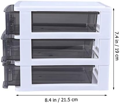 CLIMPEED TABELA DE Mesa Portátil Plástico Plástico- gaveta Organizador de desktop gavetas de armazenamento