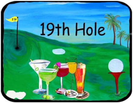 Golf 19th Hole Art Art Auto Car Floor Sets Front