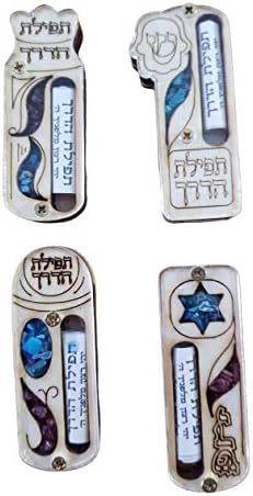 Presentes de Bluenoemi da Oração de Israel para Viajante Roll Israel Gift for Protection