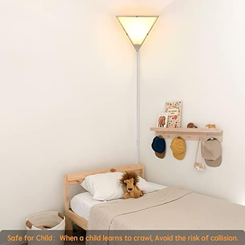 Luzes de parede de canto para sala de estar ， Luz de teto de canto 1 pacote de canto moderno plug -in