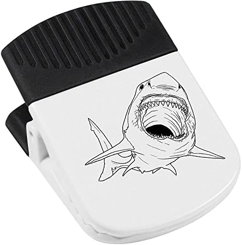 Azeeda 'Great White Shark Bite' Clipe magnético