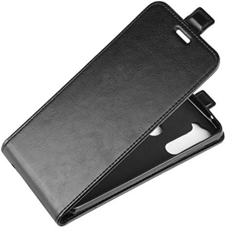 Caixa de capa Hualubro Motorola Moto G Stylus, capa de capa de fólio à prova de choque de couro PU retro com