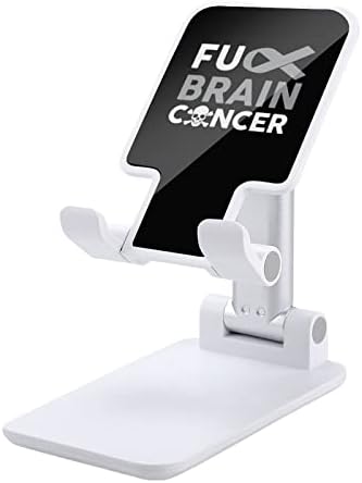 Foda-se o câncer cerebral Cancer celular dobrável Stand Stand Ajustável Cradle Phone Telder Dock Fit