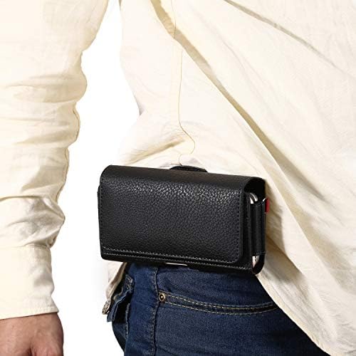 Bolsa de telefonia bolsa de couro para homens coldre 2 carteira de bolsa com clipe para iPhone 12 Pro Max, para