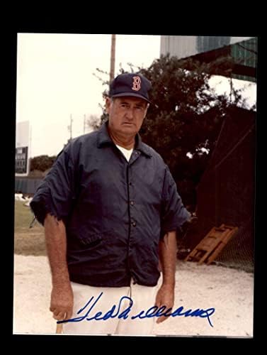 Ted Williams PSA DNA assinado 8x10 Foto Autograph Boston Red Sox - Fotos autografadas da MLB