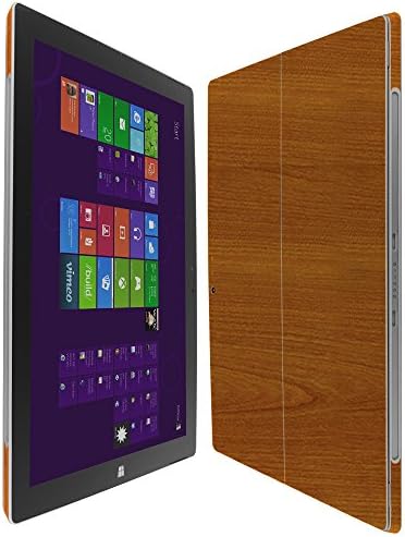 Skinomi Light Wood Wood Corpo Compatível Compatível com Microsoft Surface Pro 3 TechSkin com protetor