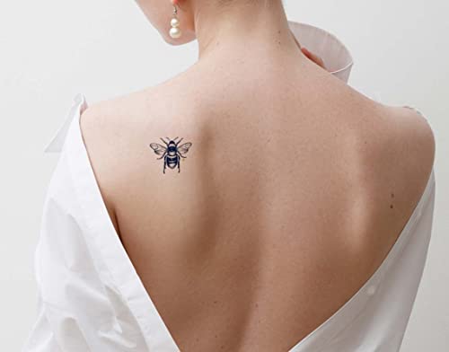 Duração de 1-2 semanas de suco de suco de tinta temporária tatuagem semi permanente para adultos mulher gravação de mel azul de animal branca que parecem homens de verdade mulheres braço de pescoço no peito