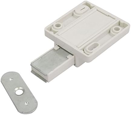 Aexit armário armário de construção hardware de plástico casca de captura magnética Touch Touch Branco