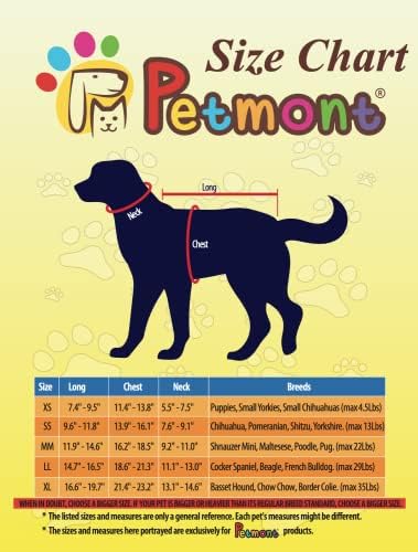 T-shirt casual Petmont para animais