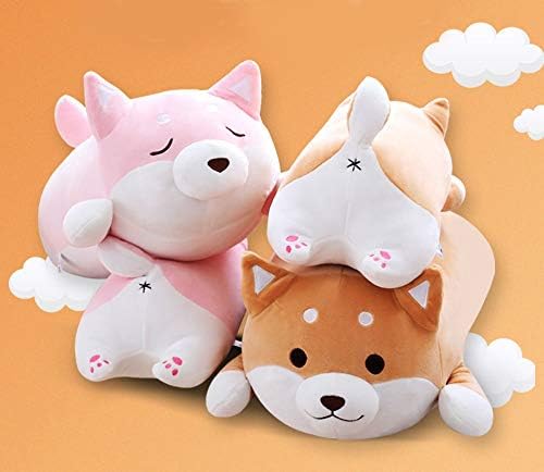 Senhorita Tutu Shiba Inu Dog Super macio, travesseiro prolongado travesseiros de animais brinquedos de pelúcia