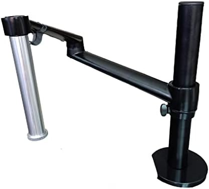 SDGH Microscópio ajustável suporte de suporte de metal de 25 mm de pilar binocular Trinocular Microscopio Suporte de grampo de mesa