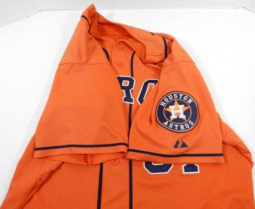 2013-19 Houston Astros 67 Game usou Orange Jersey Place Removed 44 DP25533 - Jerseys de jogo MLB usados