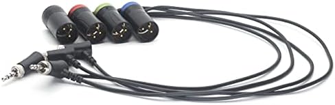 Szjelen Neutrik 3pin xlr masculino para 3,5 áudio com bloqueio para o fone de ouvido Sony D11 Audio