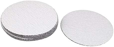 X-Dree 7 DIA Polimento redondo redondo seco Lixa de lixa de lixagem disco 60 GRIT 20 PCS (7 '' dia pulido redondo