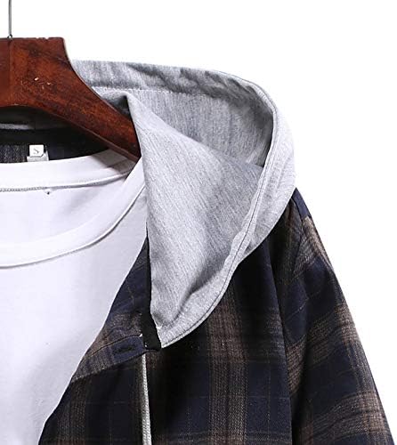 Jaquetas para homens, camisa básica aberta masculino ao ar livre de manga longa de manga longa