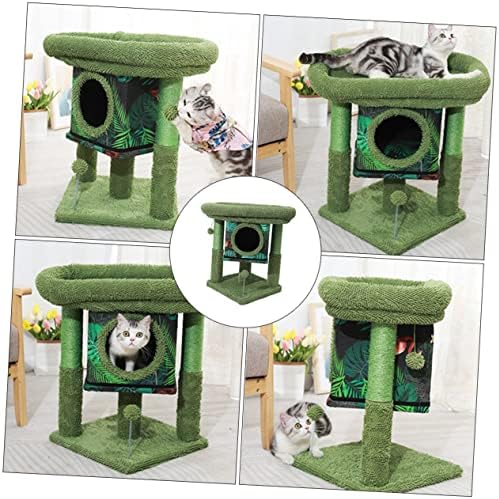 IPETBOOM 1PC CATO CATO TOISS CAT TOYSS Pequenos brinquedos de gato decoração de casa Crawl Crawl Frame Pet Toy