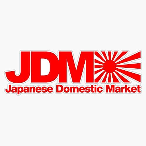 Mercado doméstico japonês JDM Janela de adesivo Vinil 5