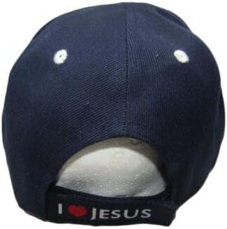 Cia Cristãos em ação Capace de chapéu azul cristão eu amo o coração Jesus