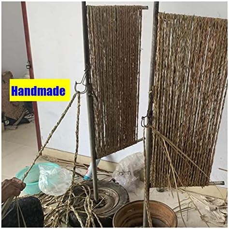 NUPART 10 metros de tecelagem natural calamus grama corda artesanal de palha de palha tranças Diy Crafts material