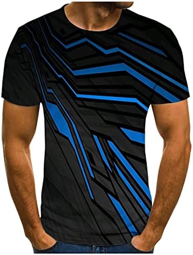 Camisas masculinas de grandes dimensões finas e leves que absorvem o suor de verão 2023 Cool Flame Graphic Tees
