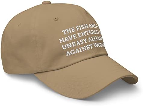 O peixe e eu entramos em uma aliança desconfortável contra o chapéu de mulheres