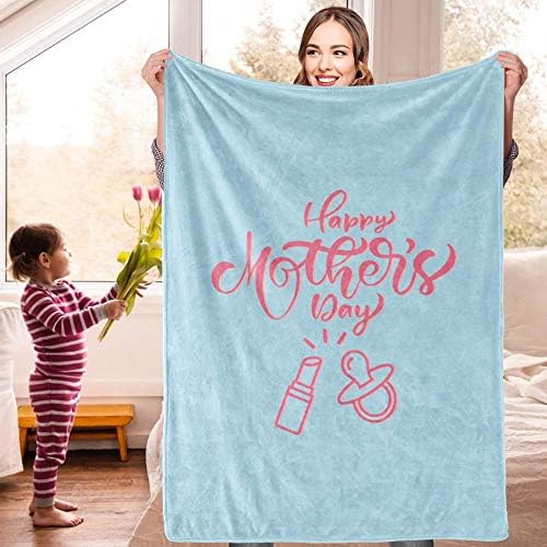 Cobertor do Dia das Mães Super Soft Throw Blanket quente aconchegante para recém -nascidos Baby Birthday