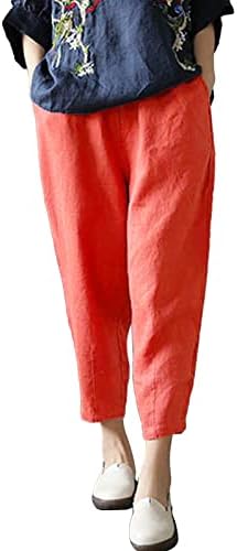 Calça de vestido de corte de bota miashui para mulheres empresariais casuais mulheres sólidas calças de