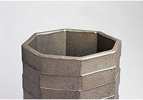 CTOC Japan Selecione 信楽 焼 Umbrella Stand C235 Largura da cerâmica 22,5 cm x profundidade 22,5 cm
