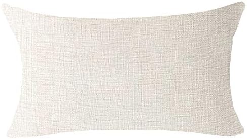 Qinu keonu relaxe e descontraia o verão de lombar lombar lombo de algodão decorativo covers de almofada de almofada para sofá ao ar livre 12 x 20 polegadas