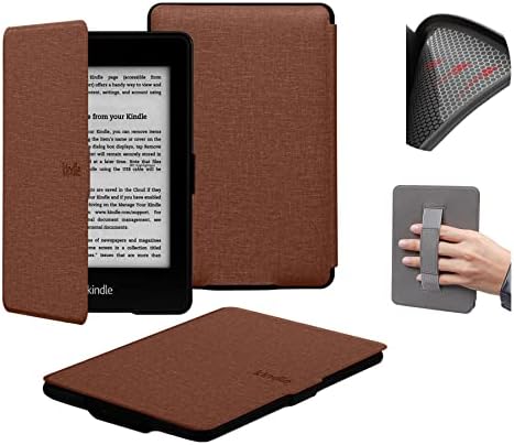Caso Guksraso para Kindle Paperwhite 5/6th/7th Gen Antes do lançamento de 2018, capa de tecido Ultra Thin TPU, apenas para, com alça de mão