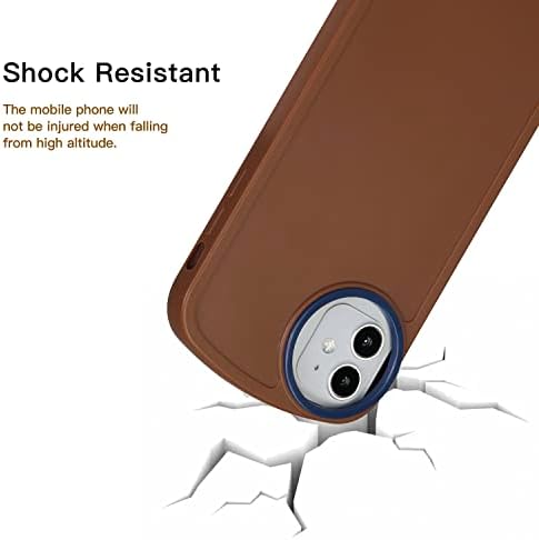 DNZPFU iPhone 11 Case para capa de proteção à prova de choque de silicone 6.1