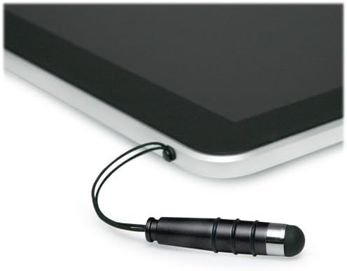 Caneta de caneta de ondas de ondas de caixa para Motorola G7 Revvlry - Mini caneta capacitiva, caneta de caneta capacitiva de ponta de borracha para Motorola G7 Revvlry - Jet Black