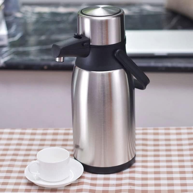 DLOETT 304 Thermos de aço inoxidável garrafa térmica Thermo Cup Coffee Pote Térmica Vaccum Water Kettle 2.5L, balão de vácuo 3L