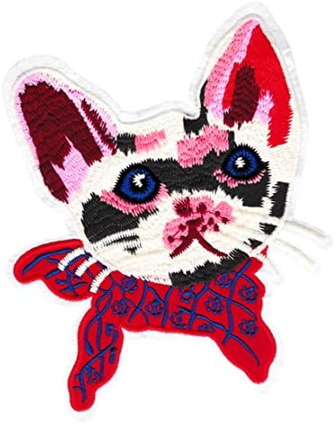 XXL Extra Grande lindo gatinho de gato Camisa 22cm - Crachá - Patches - Girly - Jaqueta - Hoodie - Meninas - Apliques