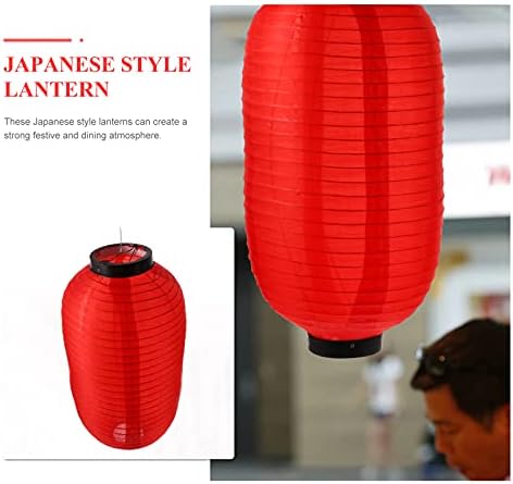 Sewroro lanternas chinesas 2pcs lanternas de seda japonesas tradicionais penduradas lanterna de lanterna