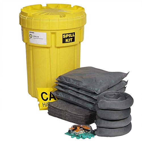 Spilltech Universal Overpack Salvage Drum Spill Kit, 30 galões, 47 peças