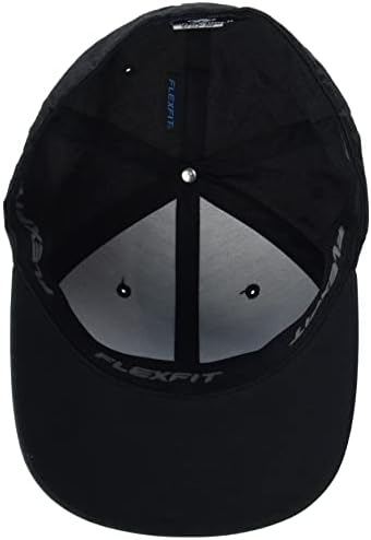 Top of the World Men's Triumph Collection Stretch Fit Hat Black Icon